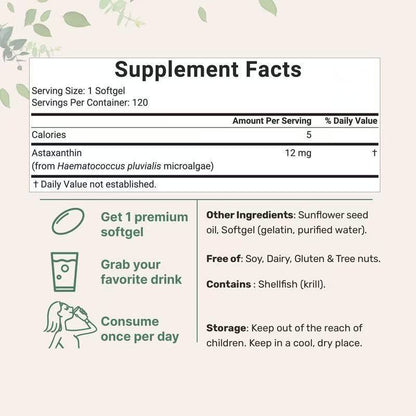 Astaxanthin Soft Capsules